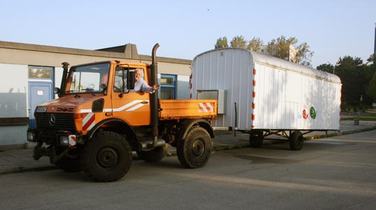 Slow Mobil am Haken